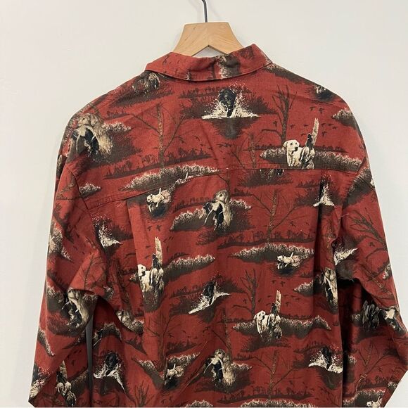 Columbia River Lodge Lab Hunting Button Down Medium - Picture 5 of 10